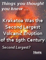 The world knew almost immediately about the eruption of Mount Krakatoa in 1883 because of the telegraph. But, in 1815, another volcano in the Pacific Ocean was much bigger and did much more damage.